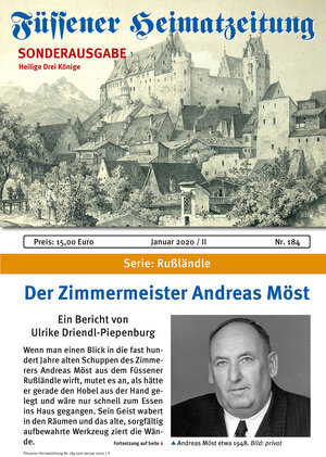 Buchcover Heimatzeitung Nr. 184  | EAN 9783929371758 | ISBN 3-929371-75-8 | ISBN 978-3-929371-75-8
