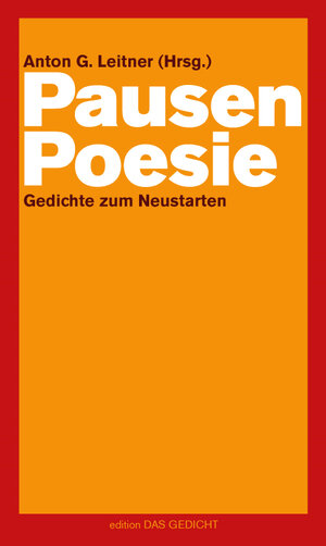 Buchcover Pausenpoesie | Michael Augustin | EAN 9783929433265 | ISBN 3-929433-26-5 | ISBN 978-3-929433-26-5