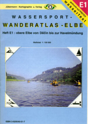 Buchcover Wassersport-Wanderatlas / Elbe von Dečin bis Havelberg | Erhard Jübermann | EAN 9783929540512 | ISBN 3-929540-51-7 | ISBN 978-3-929540-51-2