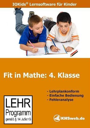 Buchcover Fit in Mathe: Lernprogramme 4. Klasse - Windows 7 / Vista / XP (nur 32-Bit) | Dieter Ballin | EAN 9783929548280 | ISBN 3-929548-28-3 | ISBN 978-3-929548-28-0