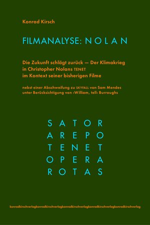 Buchcover Filmanalyse: Nolan | Konrad Kirsch | EAN 9783929844320 | ISBN 3-929844-32-X | ISBN 978-3-929844-32-0
