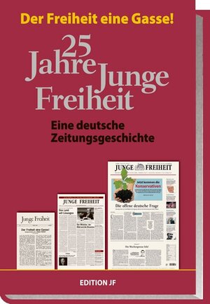 Buchcover 25 Jahre Junge Freiheit  | EAN 9783929886368 | ISBN 3-929886-36-7 | ISBN 978-3-929886-36-8