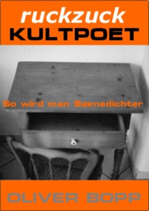 Buchcover Ruckzuck Kultpoet | Oliver Bopp | EAN 9783930148264 | ISBN 3-930148-26-9 | ISBN 978-3-930148-26-4