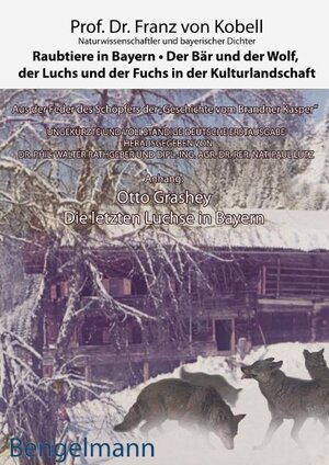 Buchcover Raubtiere in Bayern - der Bär und der Wolf, der Luchs und der Fuchs in der Kulturlandschaft | Franz von Kobell | EAN 9783930177165 | ISBN 3-930177-16-1 | ISBN 978-3-930177-16-5