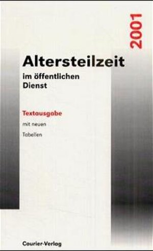 Buchcover Altersteilzeit im öffentlichen Dienst  | EAN 9783930453665 | ISBN 3-930453-66-5 | ISBN 978-3-930453-66-5