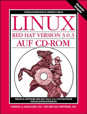 CD-ROM (12 cm), Linux Red Hat Version 3.0.3, 2 CD-ROM m. Begleitbuch