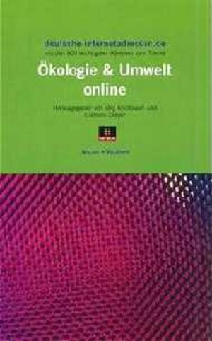 Buchcover deutsche-internetadressen.de - Ökologie & Umwelt online | Jörg Krichbaum | EAN 9783930912520 | ISBN 3-930912-52-X | ISBN 978-3-930912-52-0