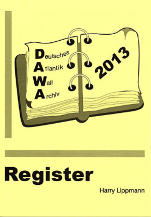 Buchcover DAWA-Register | Harry Lippmann | EAN 9783931032999 | ISBN 3-931032-99-X | ISBN 978-3-931032-99-9