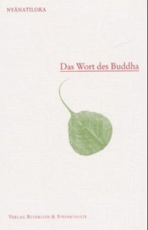 Buchcover Das Wort des Buddha  | EAN 9783931095086 | ISBN 3-931095-08-8 | ISBN 978-3-931095-08-6