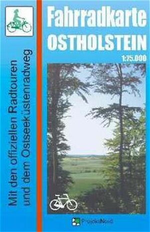 Fahrradkarte Ostholstein - Mit den offiziellen Radtouren und dem Ostseeküstenradweg.