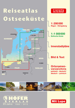 Buchcover Reiseatlas Ostseeküste - TA 001  | EAN 9783931103439 | ISBN 3-931103-43-9 | ISBN 978-3-931103-43-9