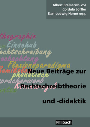 Buchcover Neue Beiträge zur Rechtschreibtheorie und -didaktik | Gerhard Augst | EAN 9783931240295 | ISBN 3-931240-29-0 | ISBN 978-3-931240-29-5