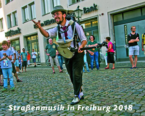 Buchcover Straßenmusik in Freiburg 2018 | Herbert-Jürgen Welke | EAN 9783931240974 | ISBN 3-931240-97-5 | ISBN 978-3-931240-97-4