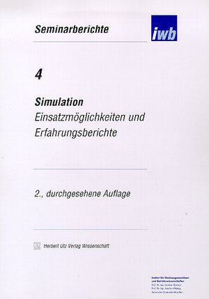 Buchcover Simulation  | EAN 9783931327040 | ISBN 3-931327-04-3 | ISBN 978-3-931327-04-0
