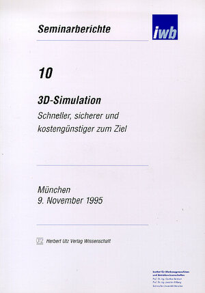 Buchcover 3D-Simulation  | EAN 9783931327101 | ISBN 3-931327-10-8 | ISBN 978-3-931327-10-1