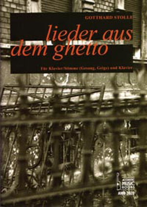 Buchcover Lieder aus dem Ghetto | Gotthard Stolle | EAN 9783931453862 | ISBN 3-931453-86-3 | ISBN 978-3-931453-86-2