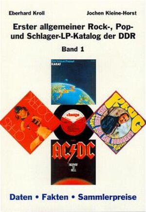 Erster allgemeiner Rock-, Pop- und Schlager-LP-Katalog der DDR - Band 1