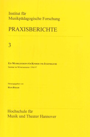 Buchcover Ein Musiklexikon für Kinder und Jugendliche  | EAN 9783931852221 | ISBN 3-931852-22-9 | ISBN 978-3-931852-22-1