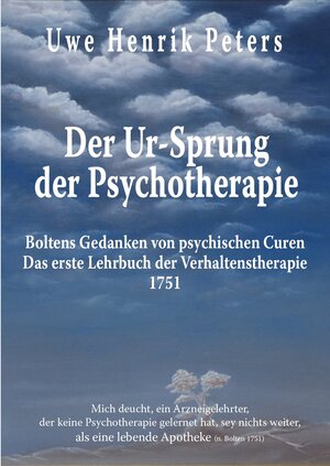 Buchcover Der Ur-Sprung der Psychotherapie | Uwe Henrik Peters | EAN 9783931906382 | ISBN 3-931906-38-8 | ISBN 978-3-931906-38-2
