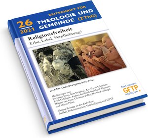 Buchcover Zeitschrift für Theologie und Gemeinde  | EAN 9783932027260 | ISBN 3-932027-26-4 | ISBN 978-3-932027-26-0