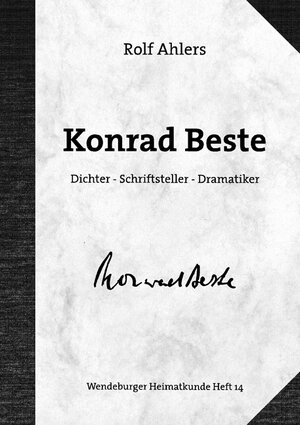 Buchcover Konrad Beste | Rolf Ahlers | EAN 9783932030086 | ISBN 3-932030-08-7 | ISBN 978-3-932030-08-6