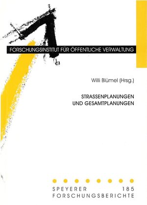 Buchcover Strassenplanungen und Gesamtplanungen  | EAN 9783932112232 | ISBN 3-932112-23-7 | ISBN 978-3-932112-23-2