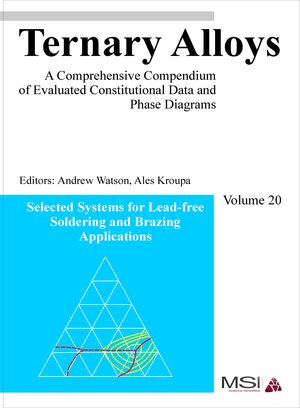 Buchcover Ternary Alloys. A Comprehensive Compendium of Evaluated Constitutional... / Ternary Alloys. A Comprehensive Compendium of Evaluated Costitutional... / Ternary Alloys. A Comprehensive Compendium of Evaluated Costitutional Data | EAN 9783932120138 | ISBN 3-932120-13-2 | ISBN 978-3-932120-13-8