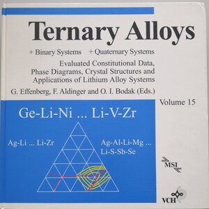 Buchcover Ternary Alloys. A Comprehensive Compendium of Evaluated Constitutional... / Ternary Alloys. A Comprehensive Compendium of Evaluated Costitutional... | EAN 9783932120404 | ISBN 3-932120-40-X | ISBN 978-3-932120-40-4