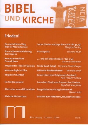Buchcover Bibel und Kirche / Frieden! | EAN 9783932203152 | ISBN 3-932203-15-1 | ISBN 978-3-932203-15-2