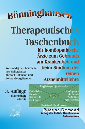 Buchcover Bönninghausen -- Therapeutisches Taschenbuch | Clemens von Boenninghausen | EAN 9783932207082 | ISBN 3-932207-08-4 | ISBN 978-3-932207-08-2