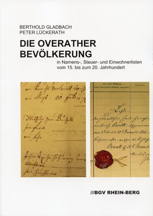 Buchcover Die Overather Bevölkerung in Namens-, Steuer- und Einwohnerlisten vom 15. bis zum 20. Jahrhundert | Peter Lückerath | EAN 9783932326752 | ISBN 3-932326-75-X | ISBN 978-3-932326-75-2