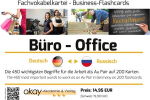 Buchcover Fach - Vokabelkartei "Büro / Office / Arbeitsplatz" - Deutsch - Russisch | Oliver Kühl | EAN 9783932582455 | ISBN 3-932582-45-4 | ISBN 978-3-932582-45-5