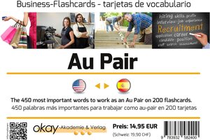 Buchcover Studycards " Au Pair " - US-English - Spanish | Oliver Kühl | EAN 9783932582462 | ISBN 3-932582-46-2 | ISBN 978-3-932582-46-2