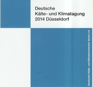 Buchcover DKV Tagungsbericht / Deutsche Kälte- und Klima-Tagung | Holger Neumann | EAN 9783932715501 | ISBN 3-932715-50-0 | ISBN 978-3-932715-50-1