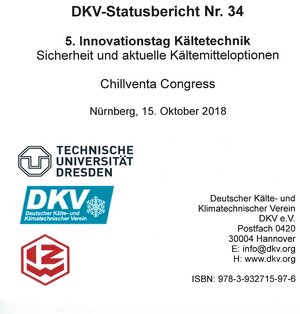 Buchcover 5. Innovationstag Kältetechnik | Ullrich Hesse | EAN 9783932715976 | ISBN 3-932715-97-7 | ISBN 978-3-932715-97-6