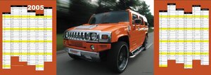 Buchcover Hummer H2 Wandplaner 2005  | EAN 9783932772047 | ISBN 3-932772-04-0 | ISBN 978-3-932772-04-7