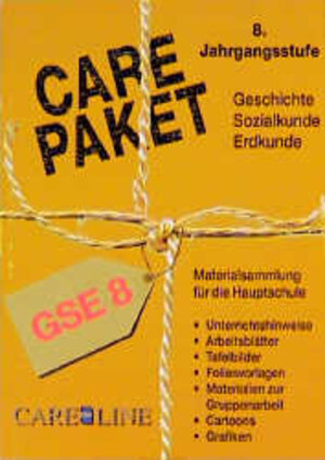 Buchcover CARE-PAKET. Materialsammlung für die Hauptschule | Anita Gropp | EAN 9783932849107 | ISBN 3-932849-10-8 | ISBN 978-3-932849-10-7