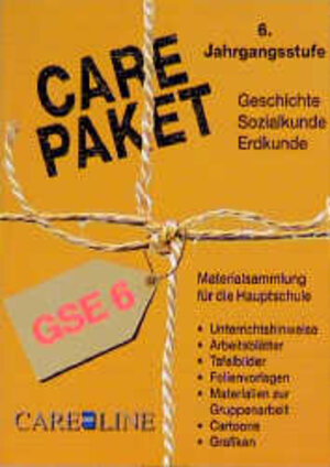 Buchcover CARE-PAKET. Materialsammlung für die Hauptschule | Monika Burger | EAN 9783932849114 | ISBN 3-932849-11-6 | ISBN 978-3-932849-11-4