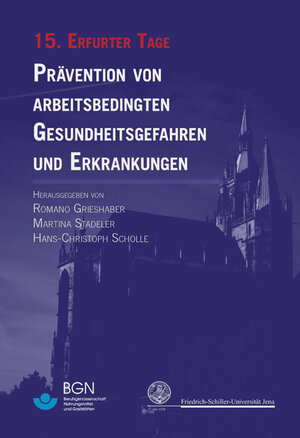 Buchcover Prävention von arbeitsbedingten Gesundheitsgefahren und Erkrankungen  | EAN 9783932906947 | ISBN 3-932906-94-2 | ISBN 978-3-932906-94-7