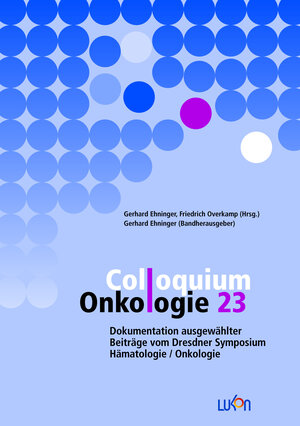 Buchcover Colloquium Onkologie 23  | EAN 9783933012371 | ISBN 3-933012-37-6 | ISBN 978-3-933012-37-1