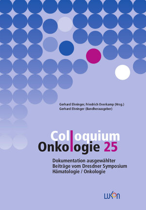 Buchcover Colloquium Onkologie 25  | EAN 9783933012456 | ISBN 3-933012-45-7 | ISBN 978-3-933012-45-6