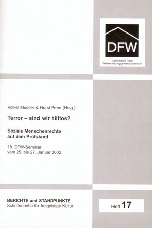 Buchcover Terror - sind wir hilflos? | EAN 9783933037350 | ISBN 3-933037-35-2 | ISBN 978-3-933037-35-0