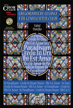 Buchcover Gregorianische Gesänge für gemischten Chor | Vahid Matejko | EAN 9783933136923 | ISBN 3-933136-92-X | ISBN 978-3-933136-92-3