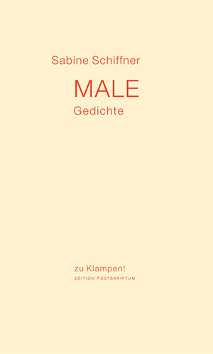 Buchcover Male | Sabine Schiffner | EAN 9783933156877 | ISBN 3-933156-87-4 | ISBN 978-3-933156-87-7