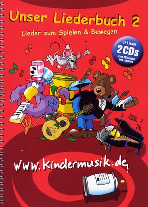 Buchcover Unser Liederbuch 2 | verschiedene Autoren von kindermusik.de | EAN 9783933291233 | ISBN 3-933291-23-2 | ISBN 978-3-933291-23-3