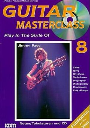 Buchcover Guitar Masterclass / Guitar Masterclass Band 8 | Potsch Potschka | EAN 9783933316394 | ISBN 3-933316-39-1 | ISBN 978-3-933316-39-4