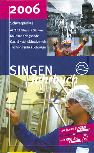 Buchcover SINGEN Jahrbuch 2006 | Reinhild Kappes | EAN 9783933356376 | ISBN 3-933356-37-7 | ISBN 978-3-933356-37-6