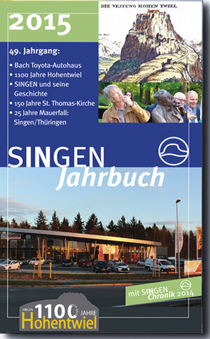 Buchcover SINGEN Jahrbuch 2015 | Klaus-Michael Peter | EAN 9783933356833 | ISBN 3-933356-83-0 | ISBN 978-3-933356-83-3
