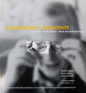 Buchcover Einschneiden. Ausschnitt | Nicole Gegner | EAN 9783933493088 | ISBN 3-933493-08-0 | ISBN 978-3-933493-08-8