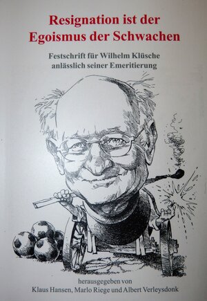 Buchcover Resignation ist der Egoismus der Schwachen  | EAN 9783933493194 | ISBN 3-933493-19-6 | ISBN 978-3-933493-19-4